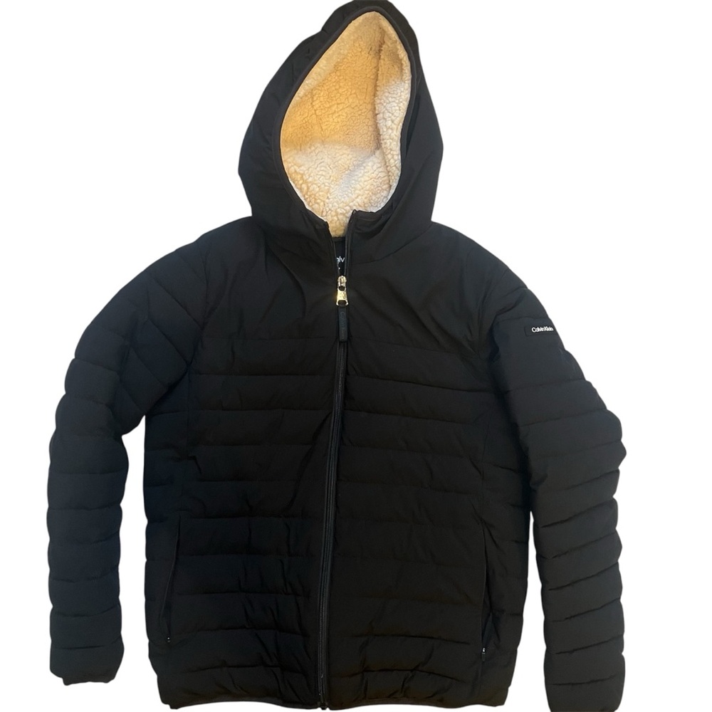 Calvin Klein Infinite Stretch Warmth Factor 7 Degrees CK black jacket